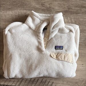 Patagonia Cream Fleece Pullover